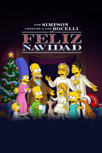 Los Simpson y los Bocelli en “Feliz Navidad”